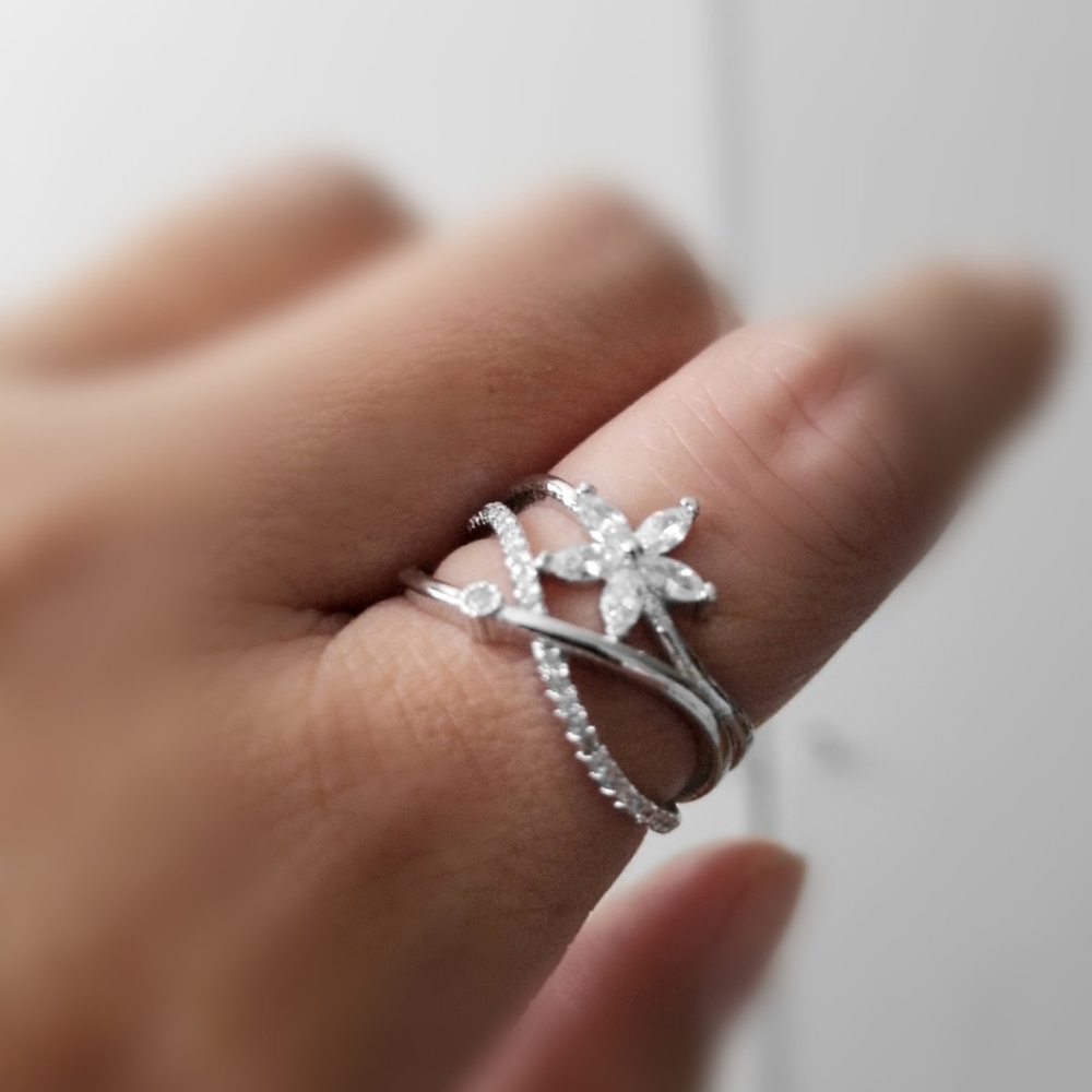 NEW without tag Silver Plated ring
